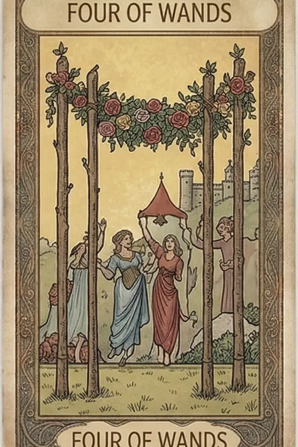 Botok Négyes tarot kártya