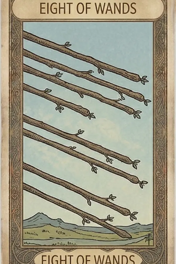Botok Nyolcas tarot kártya