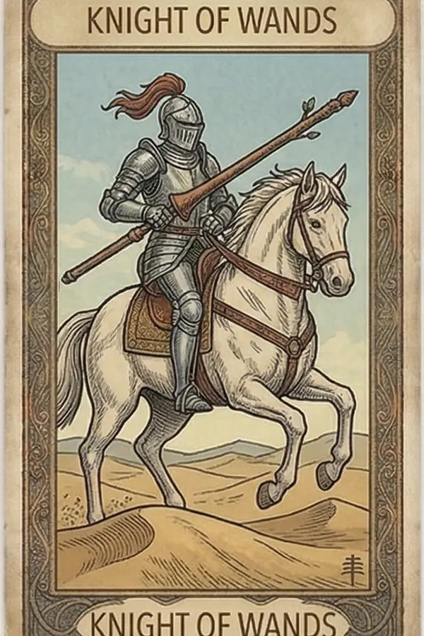 Botok Lovag tarot kártya