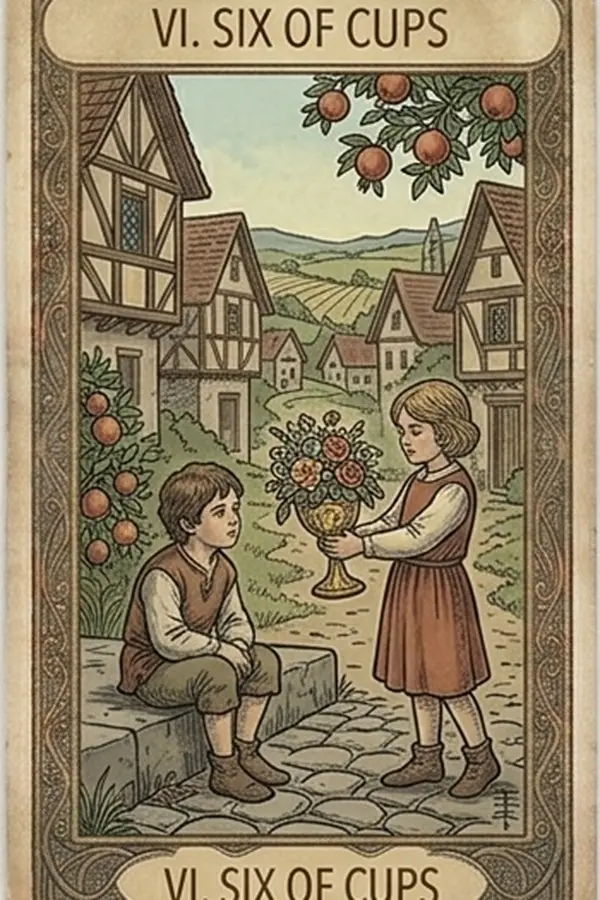 Kelyhek Hatos tarot kártya