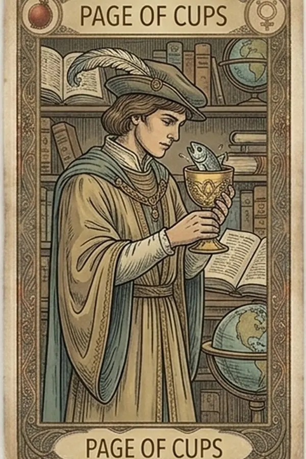 Kelyhek Apród tarot kártya